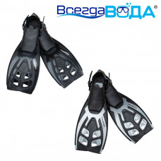 BBF500 ВсегдаВОДА Ласты S/M р36-41 регулируемая застежка, ...