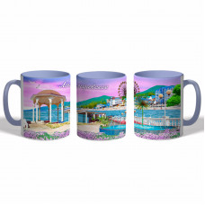 SUB-1837 Лазаревское кружка из керамики фиолетовая SUB-1837 Лазаревское кружка из керамики фиолетовая