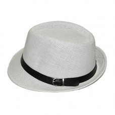 HAT14-4 Шляпа декорированная ремешком из кожи HAT14-4 Шляпа декорированная ремешком из кожи