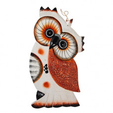 OWL30-2 Украшение на стену - фигурка совы 30 см